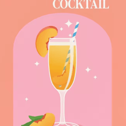 colorful cocktail canvas poster set – trendy drinks wall art for home bar decor