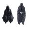 Gothic Hooded Cloaked Statue 3D Printed Dark Fantasy Desk Shelf Decor 0