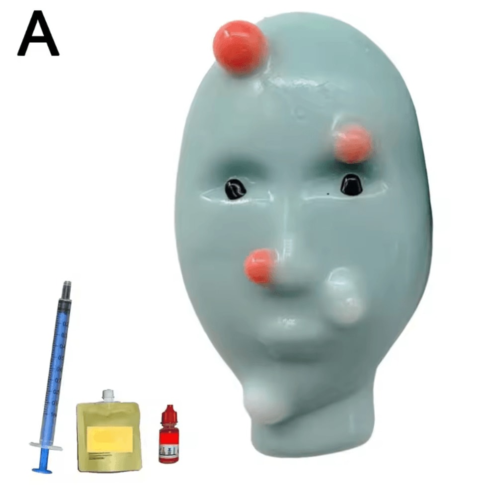 Funny Pimple Popper Toy Reusable Acne Relief Fidget Stress Toy 2
