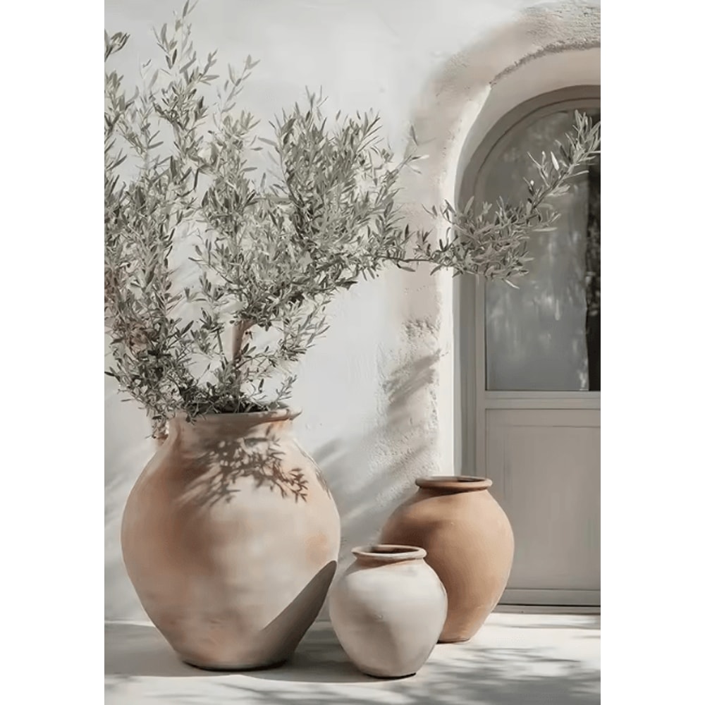 Retro Olive Tree Lemon Canvas Poster Vintage Botanical Kitchen Home Wall Art 11