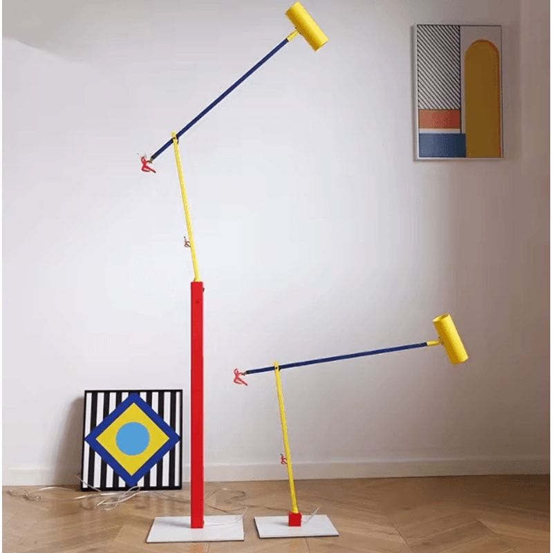 Adjustable Nordic Floor Lamp Colorful Modern Reading Floor Lamp For Living Room Bedroom 0