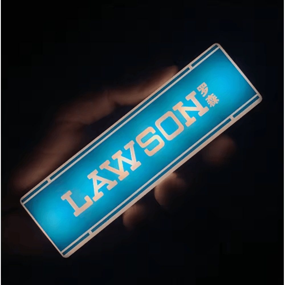 Magnetic LED Fridge Sticker Light FamilyMart Lawson Style Refrigerator Decor 2