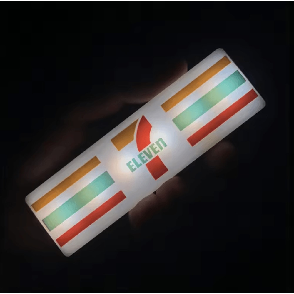 Magnetic LED Fridge Sticker Light FamilyMart Lawson Style Refrigerator Decor 4