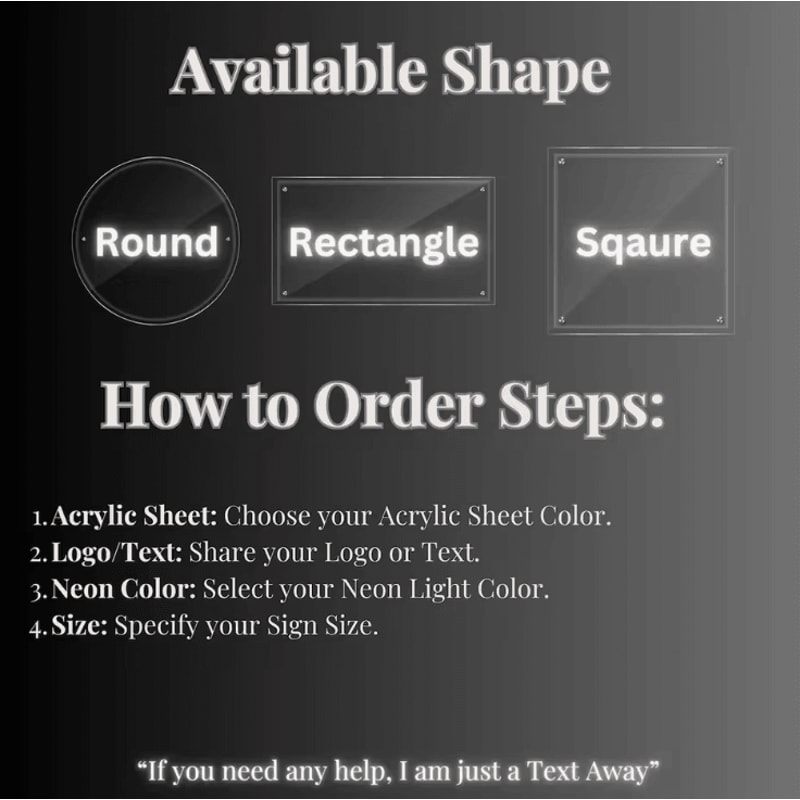 Custom LED Acrylic Logo Sign Backlit Business Signage For Salon Beauty Store Branding 4