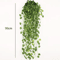Artificial Hanging Ivy Basket Vine Lush Green Rattan Garland Decor For Home Events 9