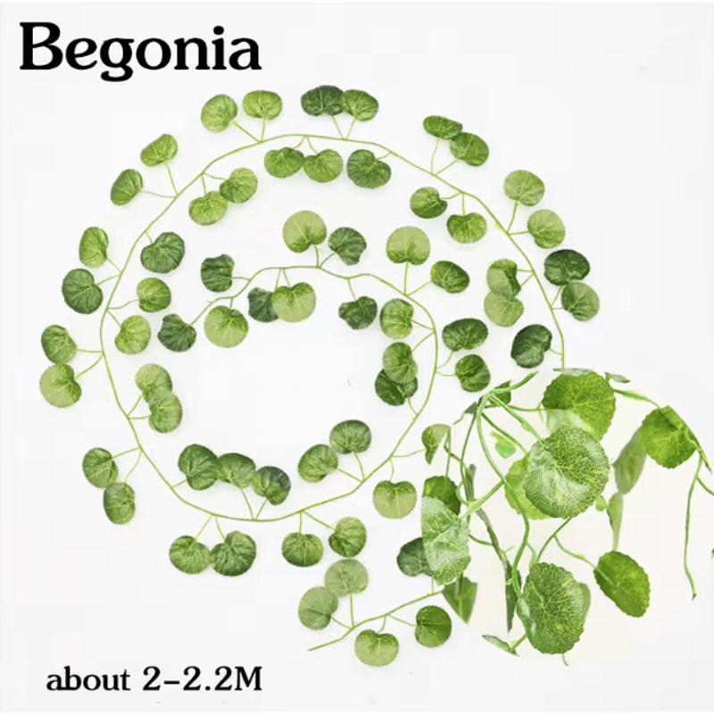 Artificial Hanging Ivy Basket Vine Lush Green Rattan Garland Decor For Home Events 7