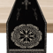 Norse Viking Raven Linen Table Runner Mythology Tree Of Life Farmhouse Table Decor 4