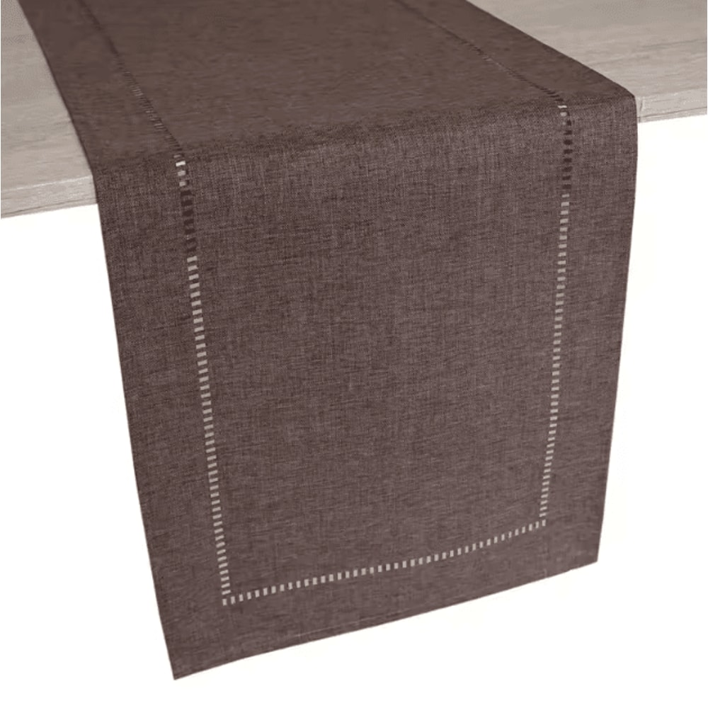 Classic Linen Table Runner Rustic Farmhouse Dining Table Decor 5