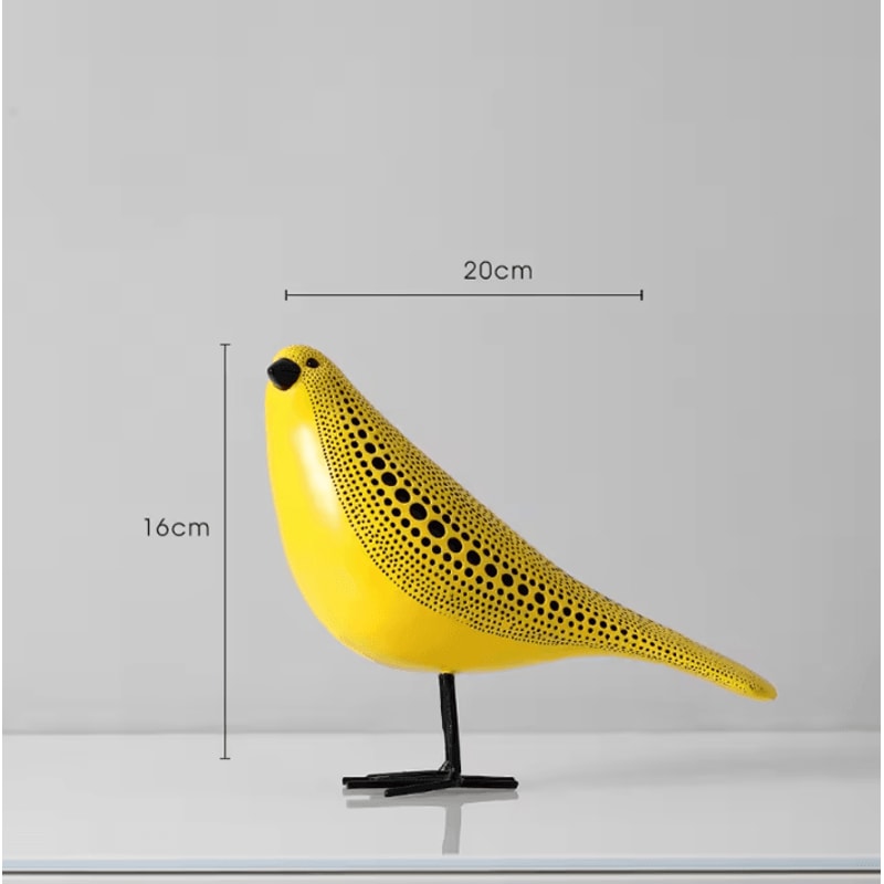 Cute Owl Pumpkin Figurine Artistic Animal Statue Desktop Decor 6