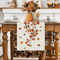 Maple Leaf Burlap Table Runner Rustic Autumn Farmhouse Dining Decor 1