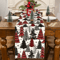 Retro Plaid Christmas Table Runner Festive Winter Farmhouse Dining Decor 2