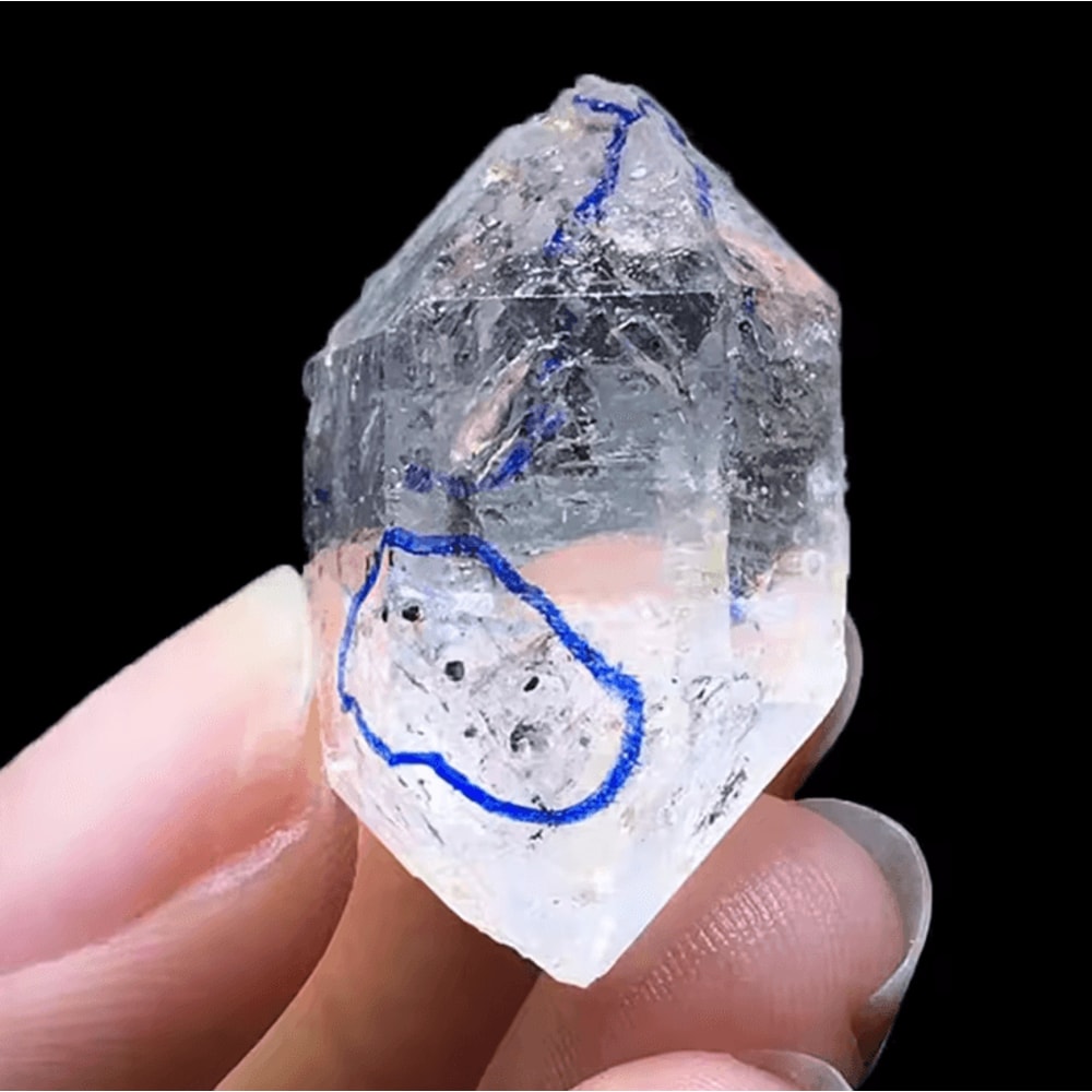 Natural Herkimer Diamond Crystal Raw Reiki Healing Stone Energy Decor 2