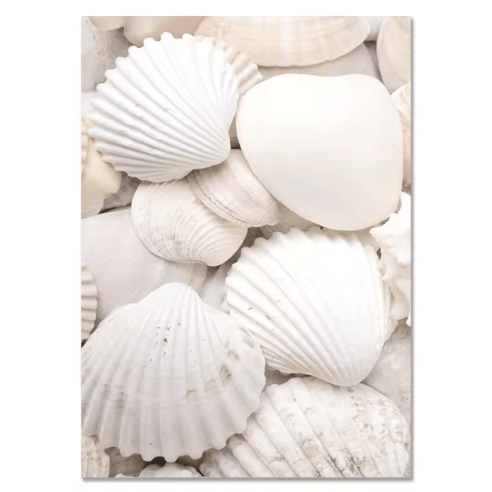 Nordic Beach Dandelion Canvas Wall Art Minimalist Coastal Home Decor 2