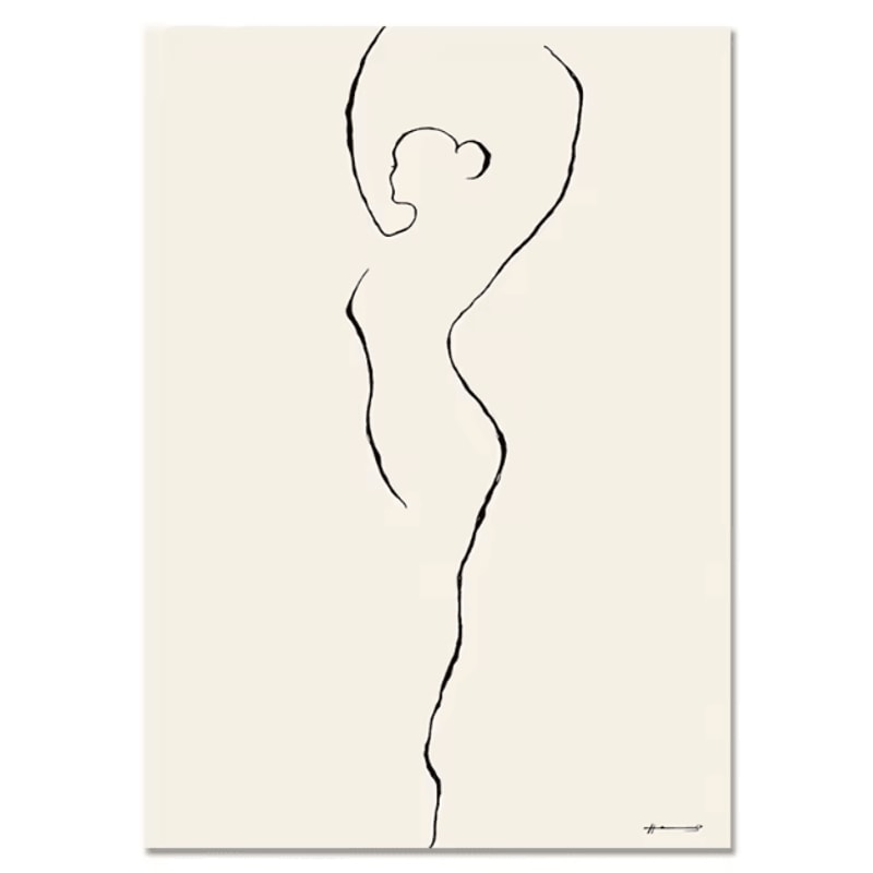 Nordic Beach Dandelion Canvas Wall Art Minimalist Coastal Home Decor 9