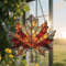 Acrylic Maple Leaf Suncatcher Autumn Light Catcher Hanging Decor 0