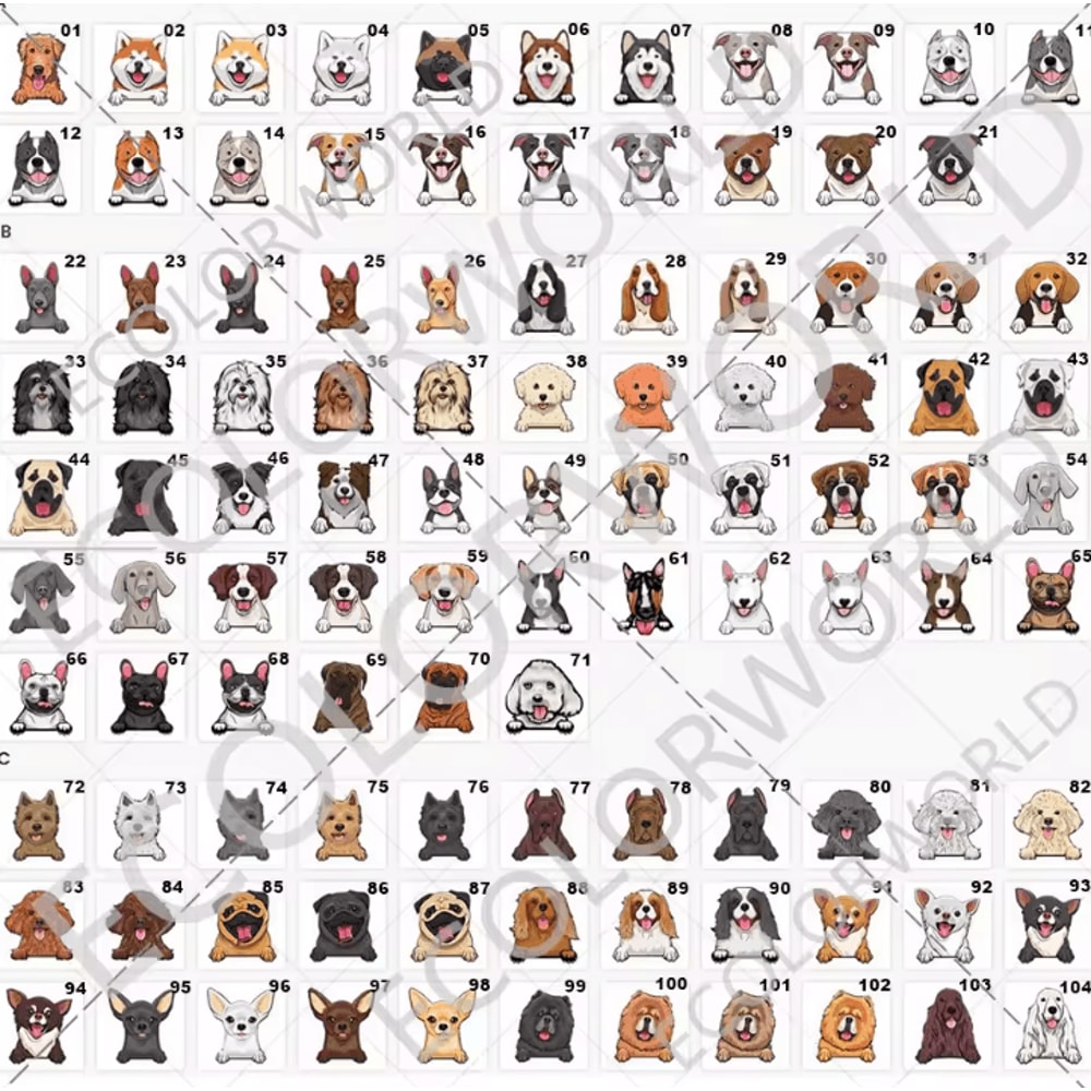 Personalized Cartoon Pet Doormat Custom Dog Cat Welcome Home Rug 1