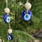 Turkish Blue Evil Eye Wall Hanging Glass Protection Charm Home Decor 0
