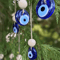 Turkish Blue Evil Eye Wall Hanging Glass Protection Charm Home Decor 1