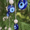 Turkish Blue Evil Eye Wall Hanging Glass Protection Charm Home Decor 1