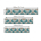 Nautical Sea Turtle Starfish Linen Table Runner Coastal Farmhouse Dining Decor 1