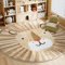 Cute Cartoon Lion Plush Rug Soft Kids Lion Rug For Playroom Bedroom Cozy Spaces 0