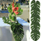 Tropical Hawaiian Palm Leaves Set 12PCS Artificial Palm Leaves For Luau Party Summer Decor 2