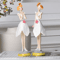 Nordic Angel Fairy Resin Figurine Set 2PCS Angel Figurines For Elegant Home Wedding Decor 4
