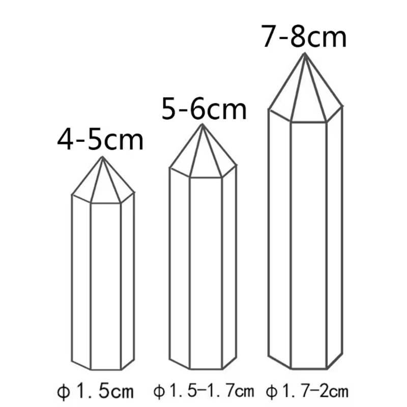 Natural Green Fluorite Crystal Wand Polished Fluorite Crystal Wand For Healing Focus Elegant Deco 1