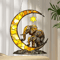 Elephant Moon Window Hanging Pendant Whimsical Elephant Window Decoration For Garden Cozy Room De 4