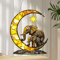 Elephant Moon Window Hanging Pendant Whimsical Elephant Window Decoration For Garden Cozy Room De 4