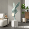 Nordic Luminous Wing Resin Sculpture Elegant Wing Sculpture Decor For Modern Living Room Ambient 3