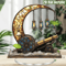 Moon Lantern Acrylic Ramadan Decor Stand Elegant Ramadan Table Decor For Home Office Eid Gifts 4