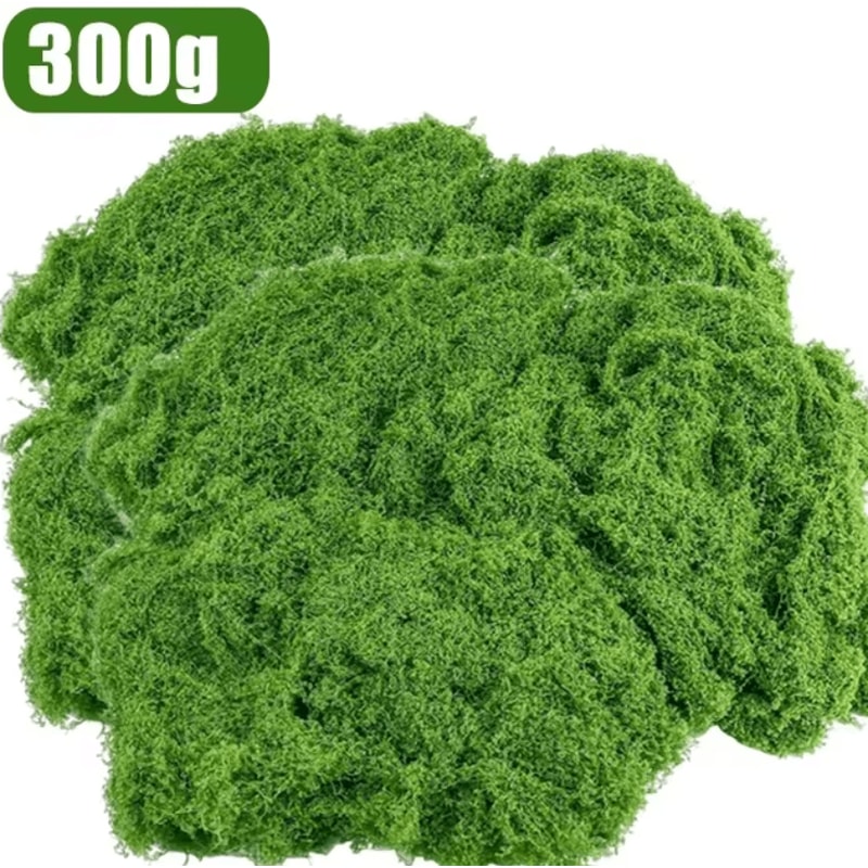 Evergreen DIY Moss Grass Mat For Mini Landscapes Crafts 5
