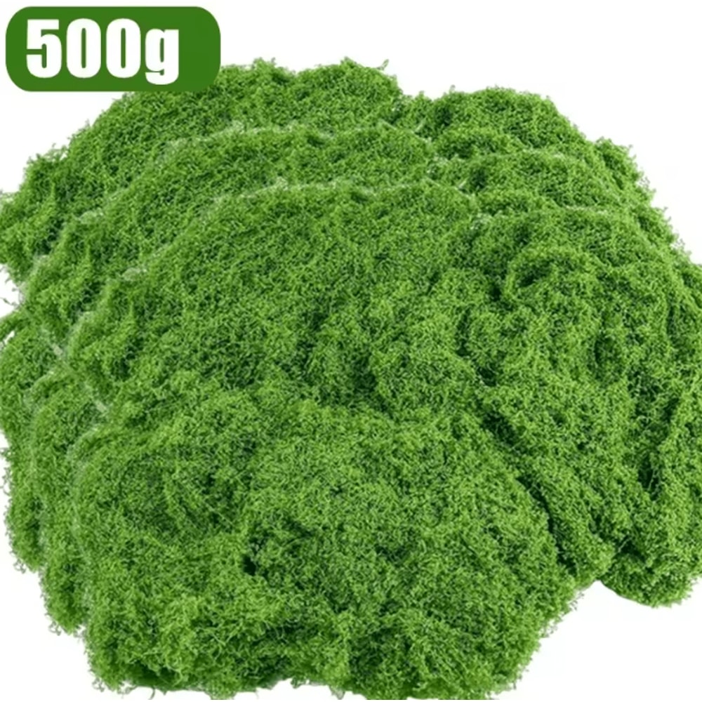 Evergreen DIY Moss Grass Mat For Mini Landscapes Crafts 6