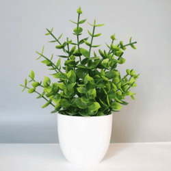 realistic mini bonsai artificial plant – indoor & outdoor decorative greenery