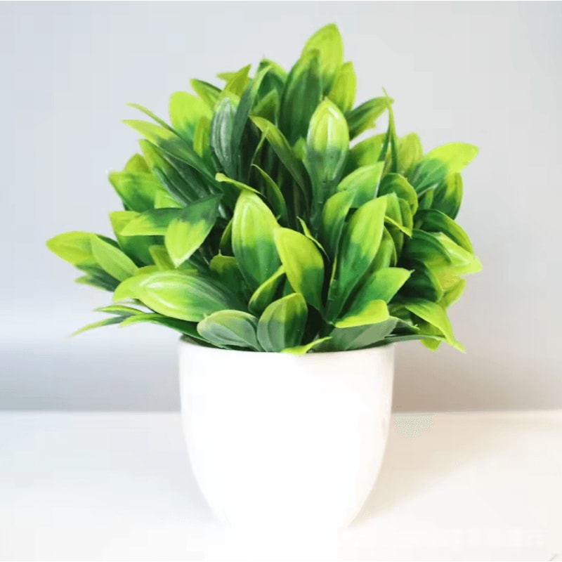 Realistic Mini Bonsai Artificial Plant Indoor Outdoor Decorative Greenery 8