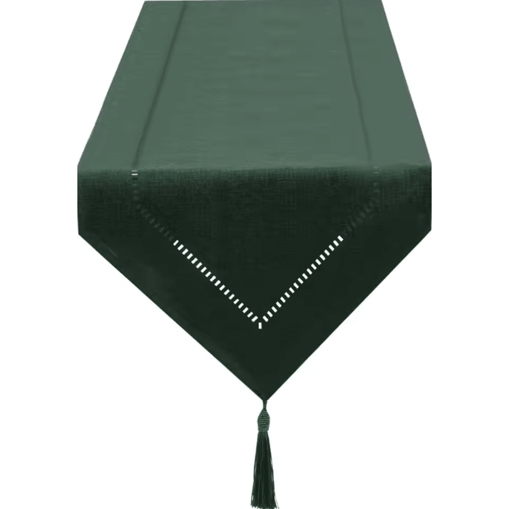 Minimalist Solid Linen Table Runner Modern EasyCare Dining Coffee Table Decor 3