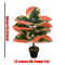 Color Pop Tropical Artificial Plant 24 Leaves Faux Greenery For Home Outdoor Decor 2
