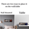 Large LED Digital Wall Clock USB Powered Display With Temperature Humidity Monitor 2