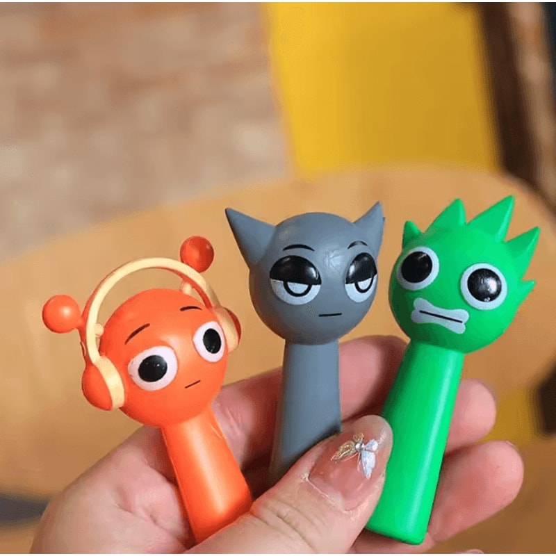 Sprunki PVC Cartoon Figure Set 24pcs Mini Collectible Game Character Ornaments 2