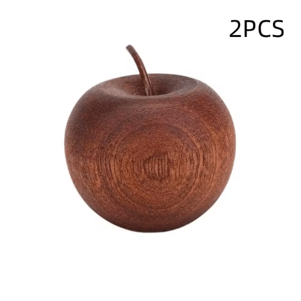 Wooden Apple Essential Oil Diffuser Natural Aromatherapy Fragrance Decor For Home Car 2