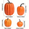 7PCS Artificial Pumpkin Decor Set Realistic Fall Harvest DIY Halloween Decorations 1