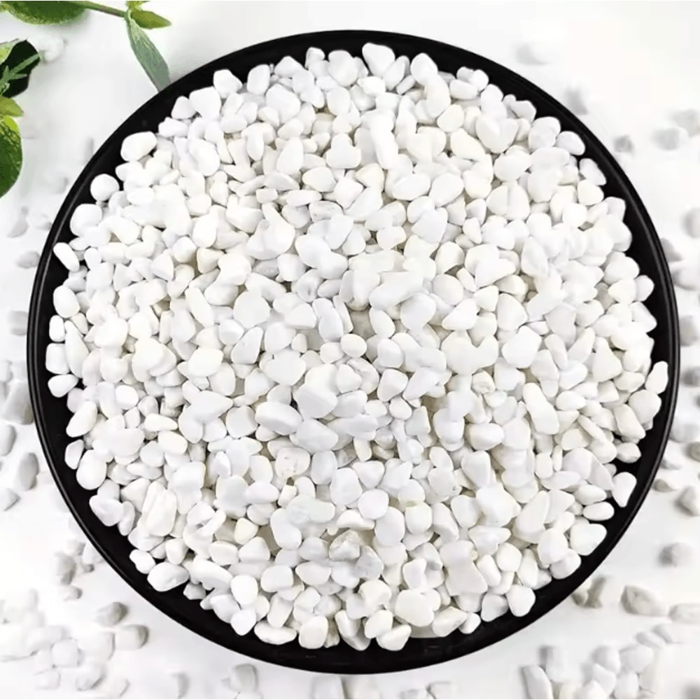 Natural Crystal Pebble Gravel Polished Aquarium Stones For Plants Home Decor 0