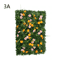 Luxury Artificial Grass Wall Panel With Flowers Greenery Privacy Hedge Screen Decor 5