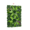 Luxury Artificial Grass Wall Panel With Flowers Greenery Privacy Hedge Screen Decor 6