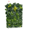 Luxury Artificial Grass Wall Panel With Flowers Greenery Privacy Hedge Screen Decor 7
