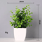 Vivid Artificial Bonsai Plant Mini Decorative Greenery For Desk Home 2