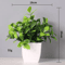 Vivid Artificial Bonsai Plant Mini Decorative Greenery For Desk Home 3