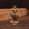 Handcrafted Brass Owl Figurine Boho Mini Desk Decor Unique Gift Accent 3