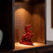 2026 Red Feng Shui Horse Statue Wealth Success Desk Decor Figurine 3
